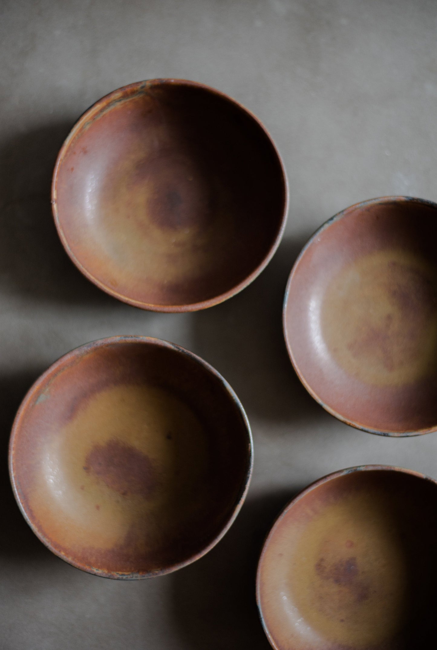 Mini cuenco de gres oxidado