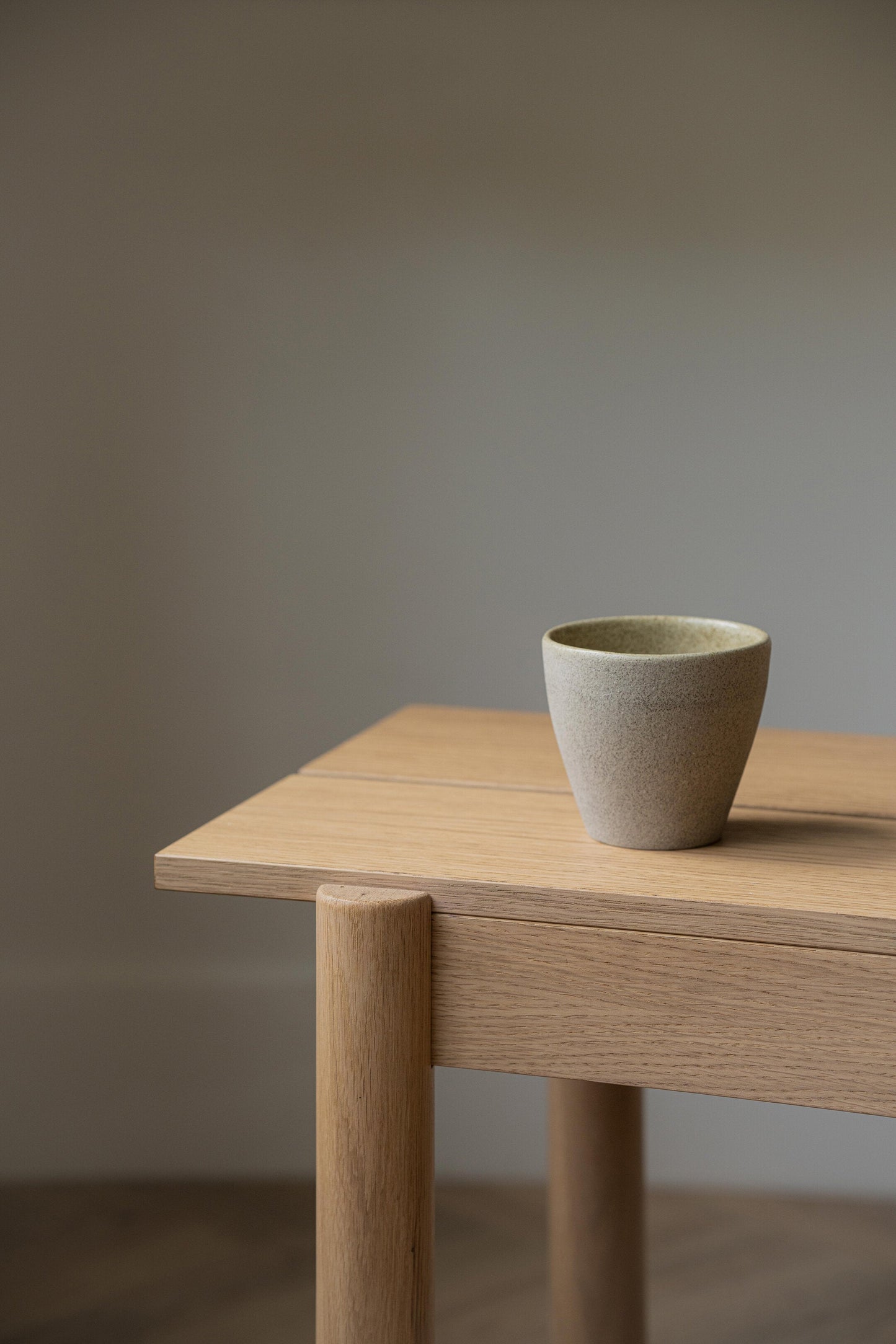 Taza de café de gres de hormigón 