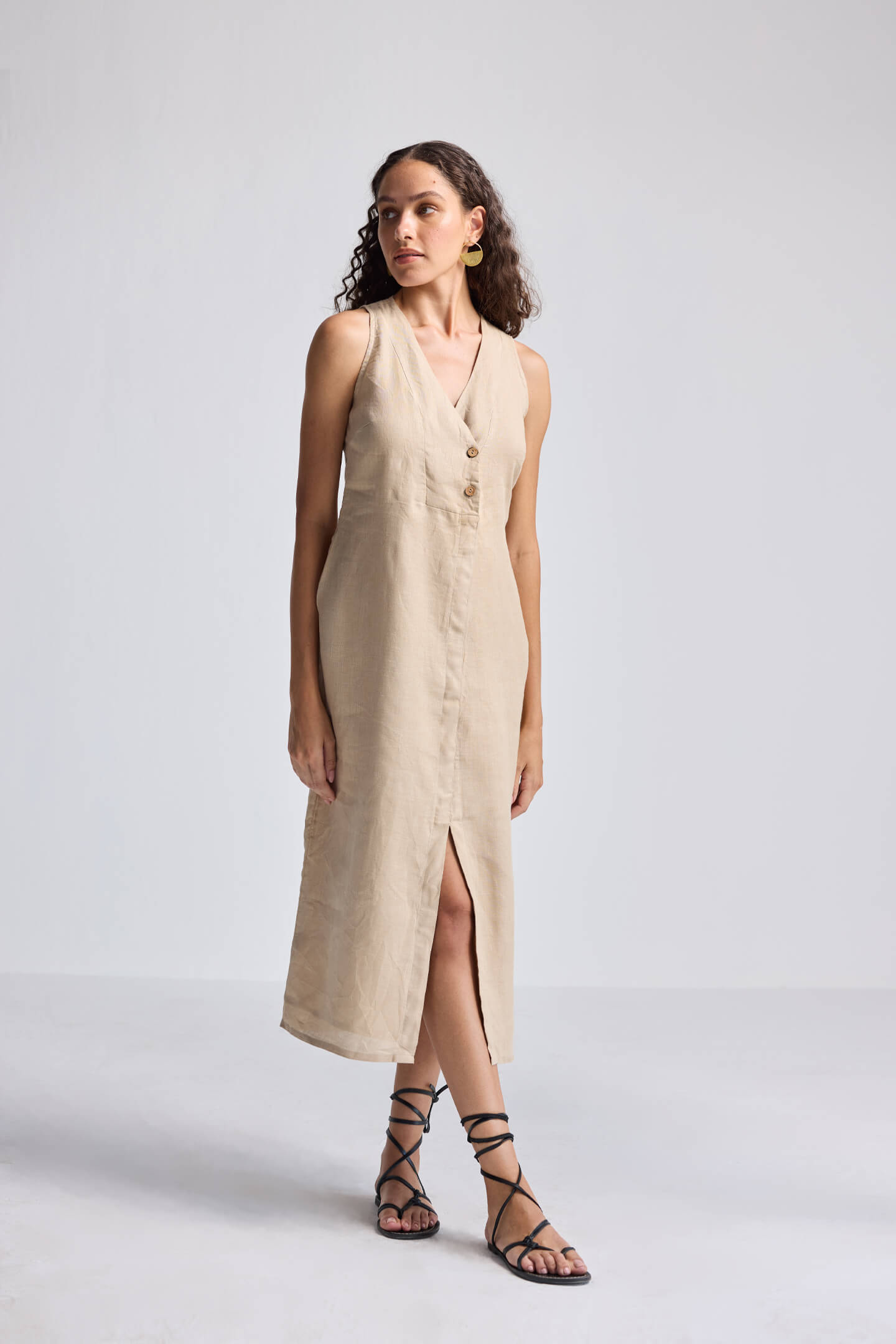neutral color dresses for women Bridesmaid Your Boho Wedding Kennedy Blue neck spaghetti strap dress leveled up in lustrous shiny satin Stylish Women's Dresses - Express