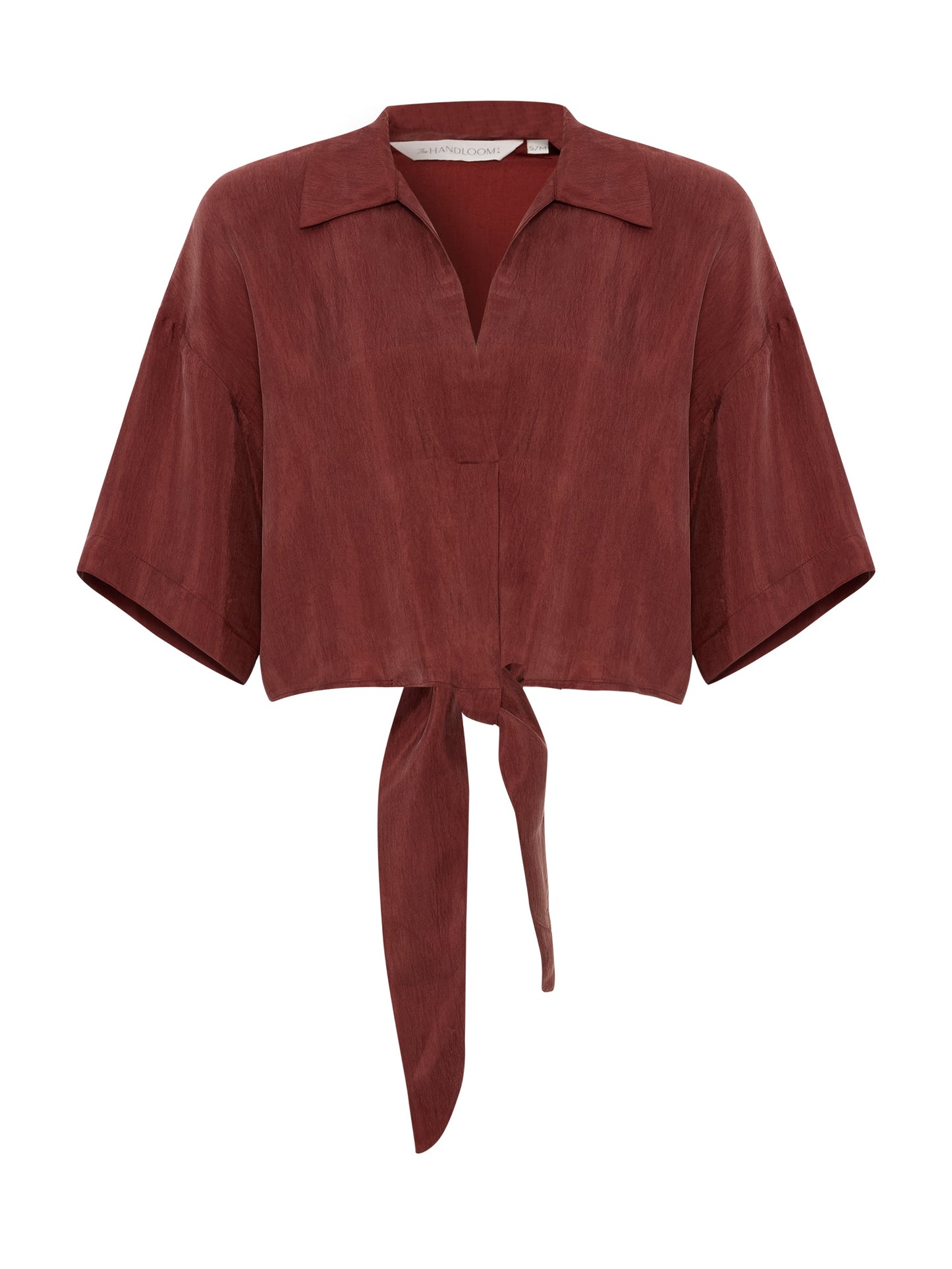 Camisa Lucid Tie - Borgoña