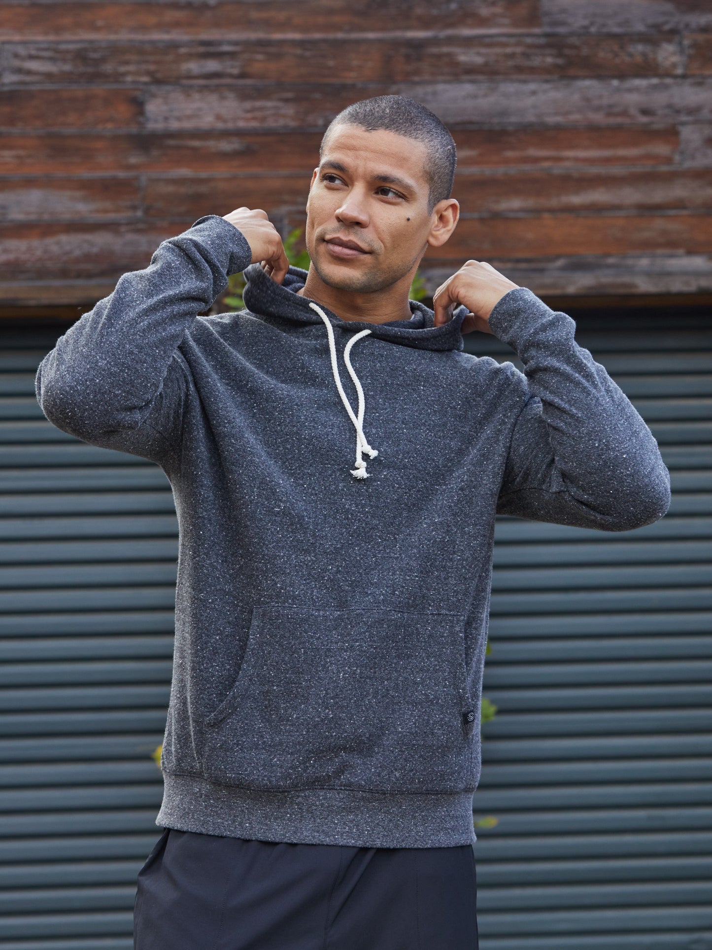 Sudadera con capucha Triblend