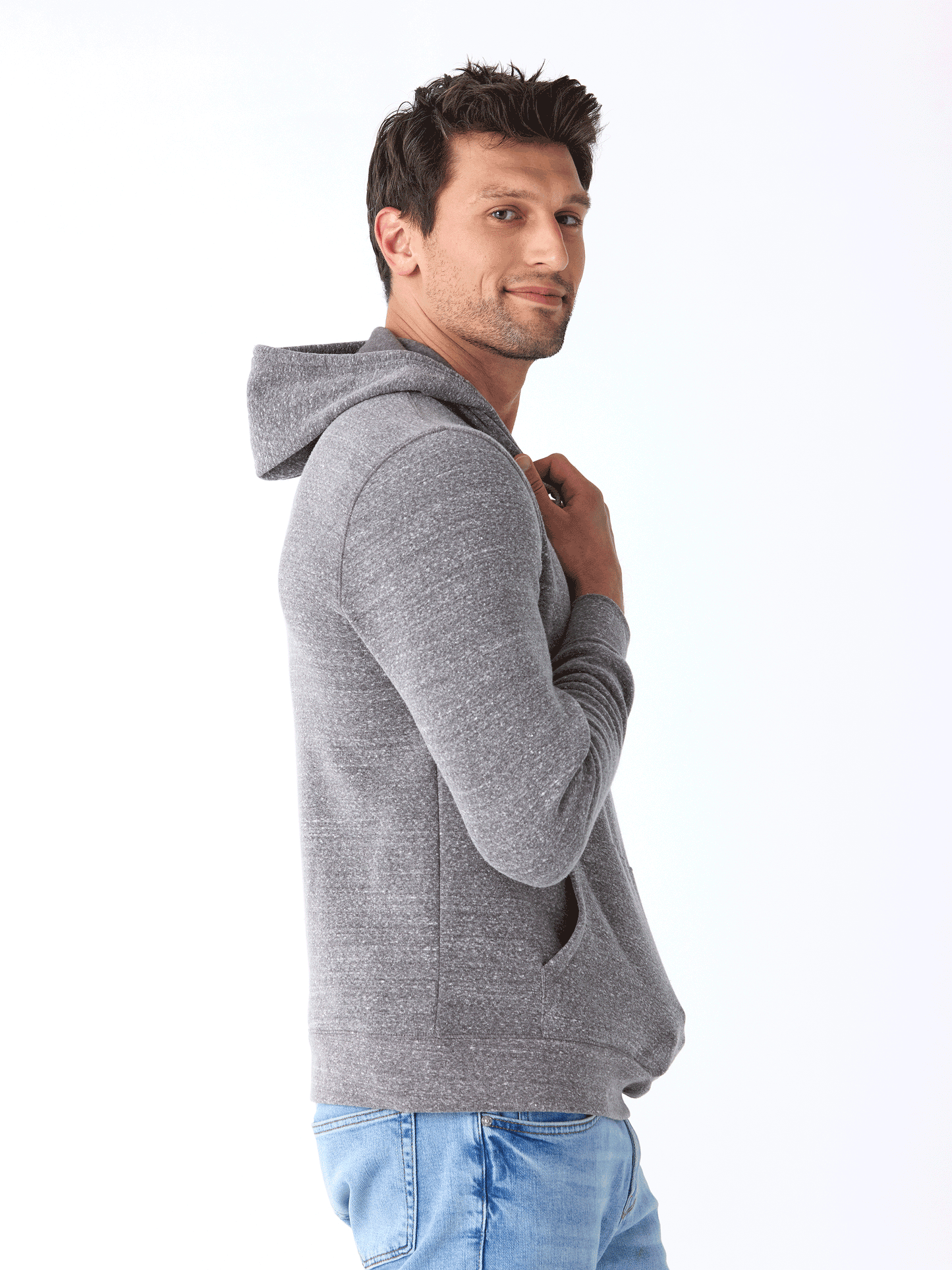 Sudadera con capucha Triblend
