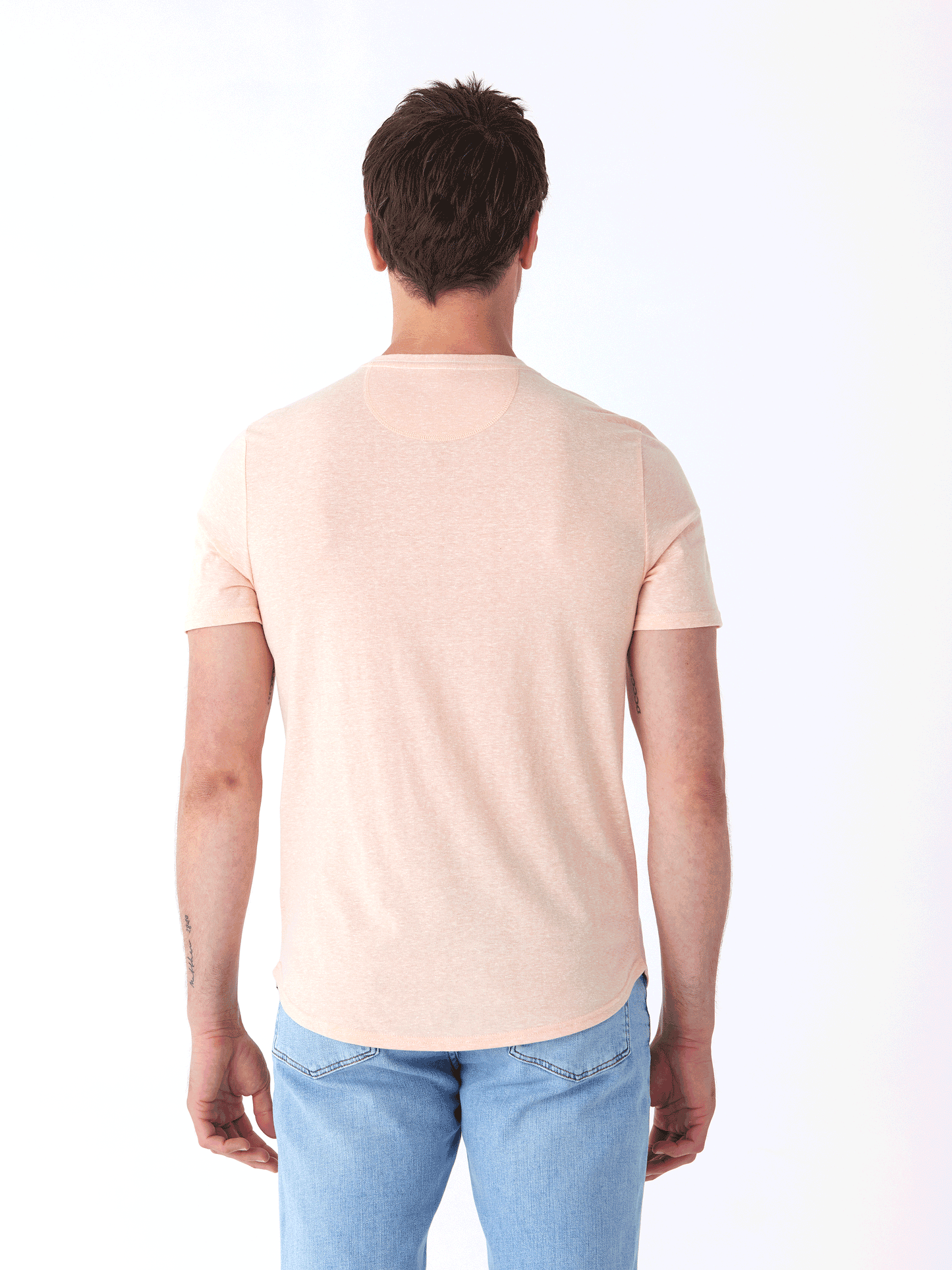 Baseline Short Sleeve Triblend Henley