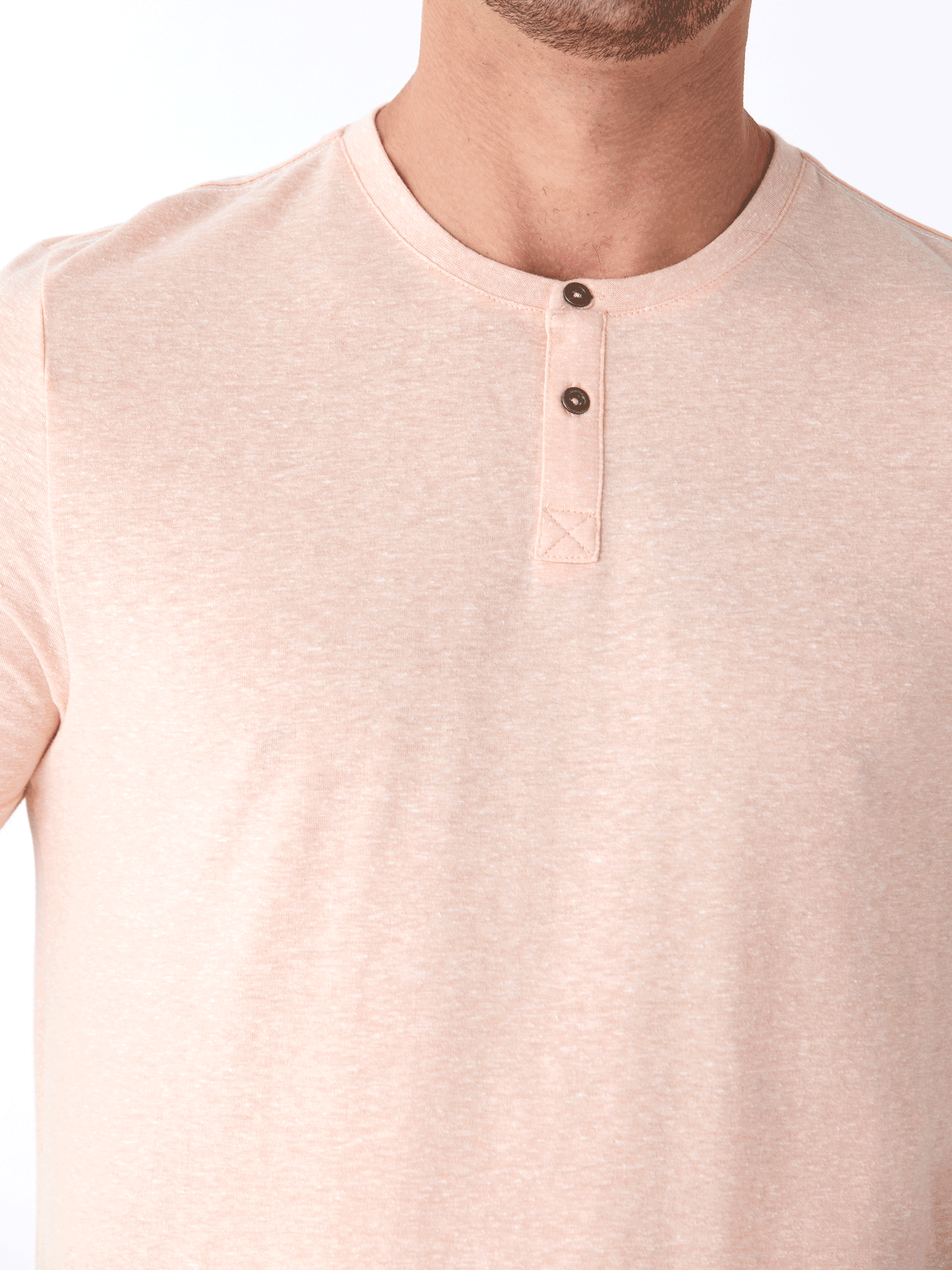 Baseline Short Sleeve Triblend Henley
