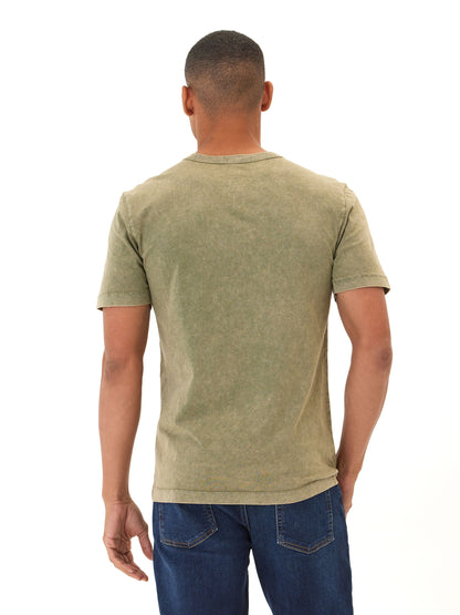 Shawn Mineral Wash Eco Cotton Jersey Crew Tee