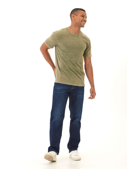 Shawn Mineral Wash Eco Cotton Jersey Crew Tee