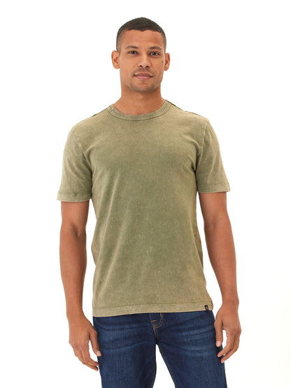 Shawn Mineral Wash Eco Cotton Jersey Crew Tee
