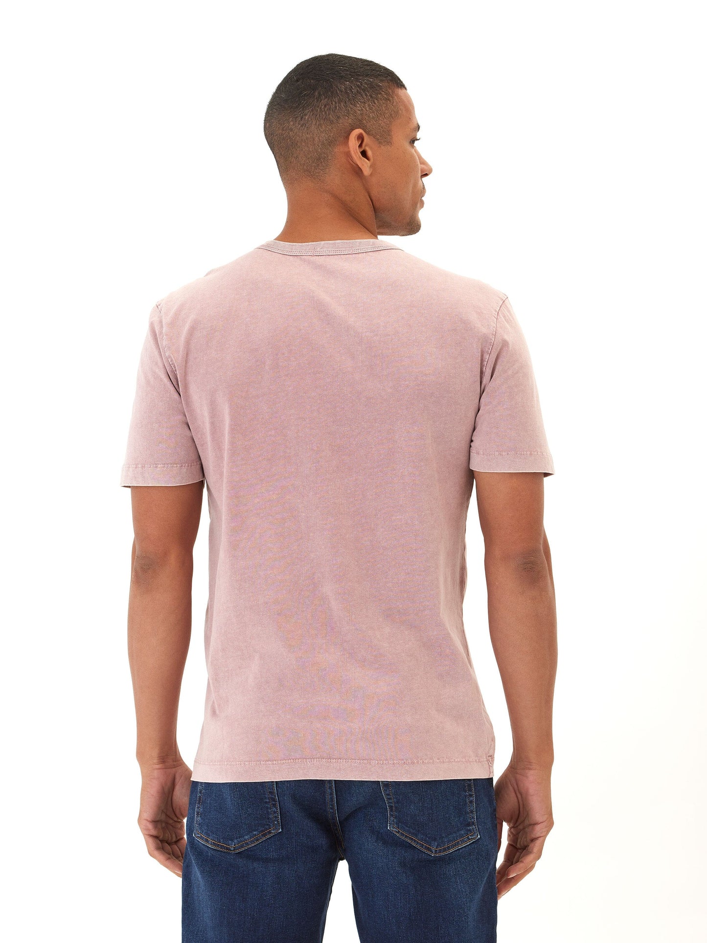 Shawn Mineral Wash Eco Cotton Jersey Crew Tee