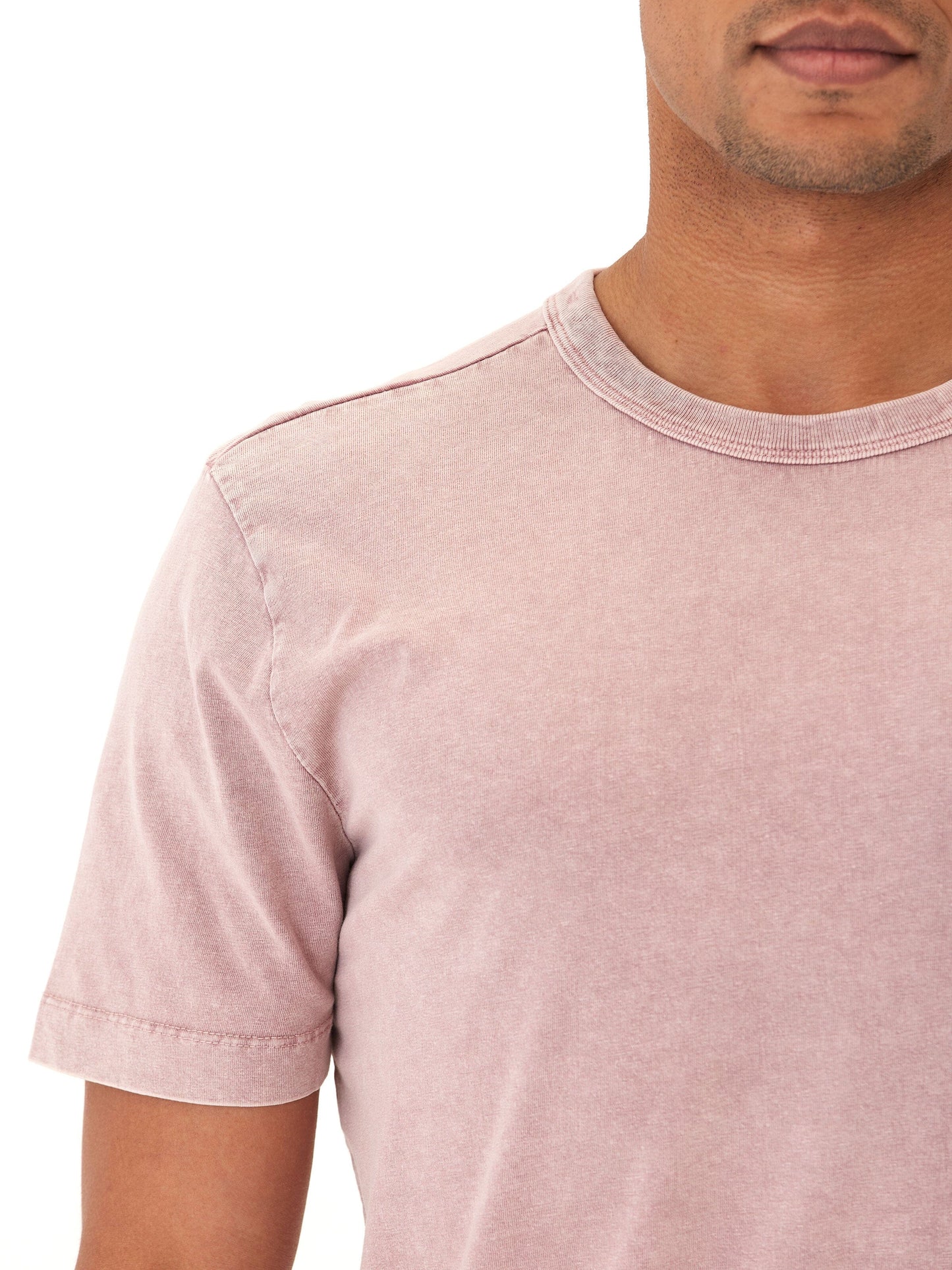 Shawn Mineral Wash Eco Cotton Jersey Crew Tee