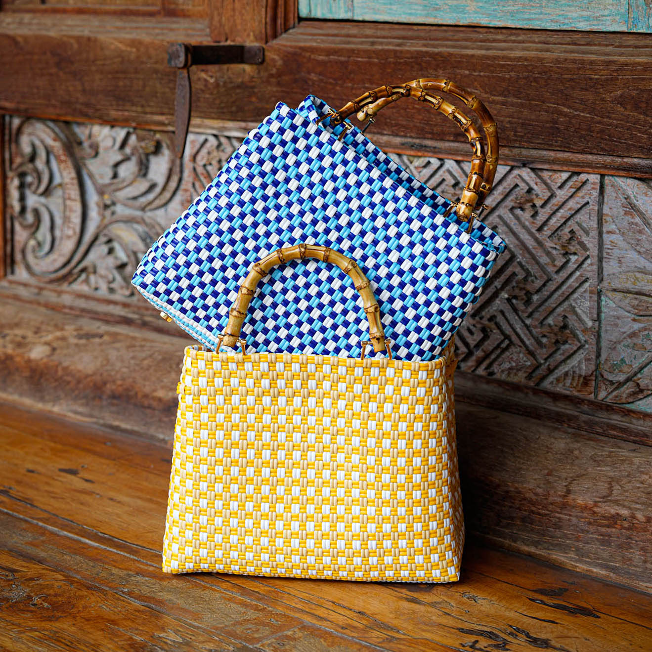 Bolsa de mercado reciclada TUKU Big Sur
