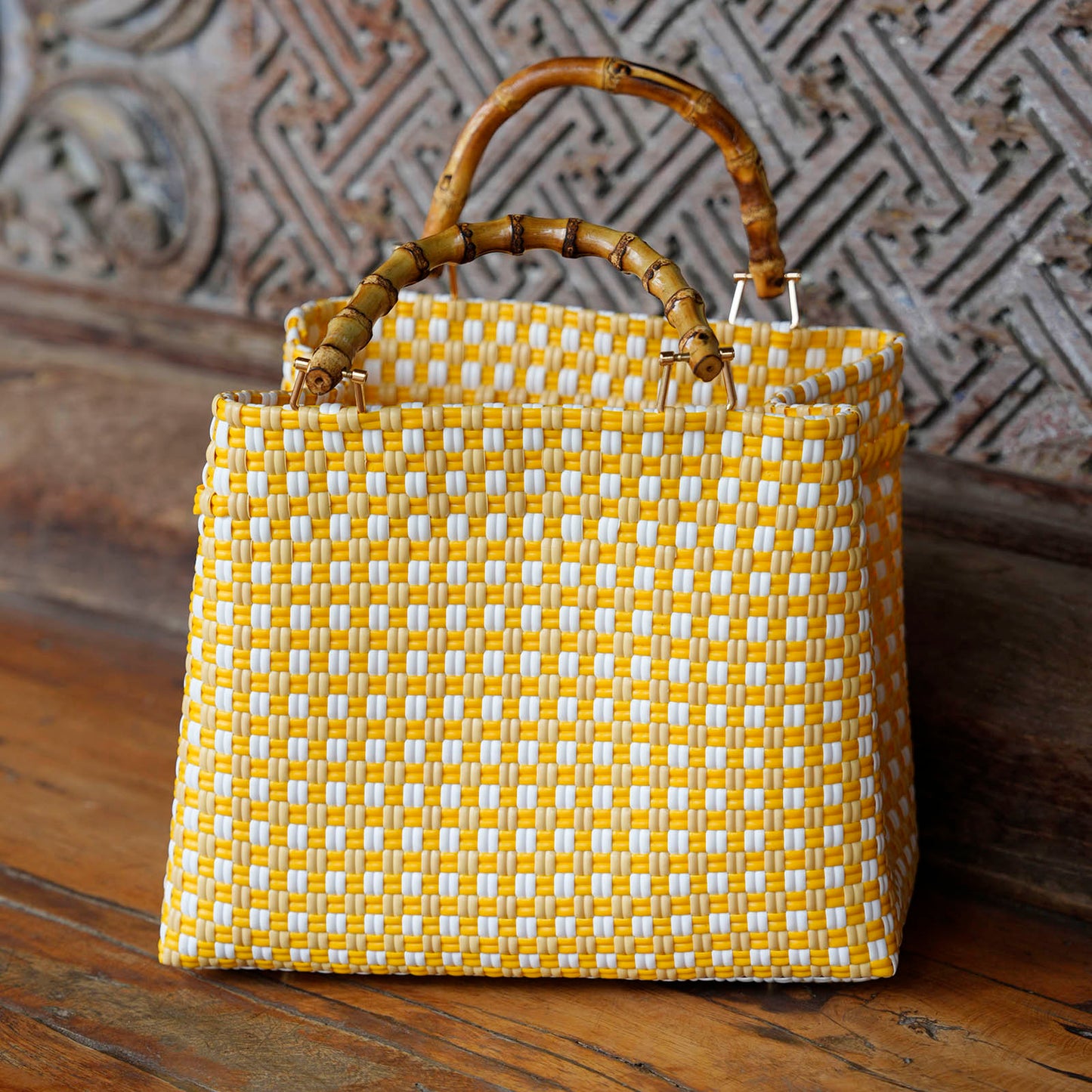 La bolsa de mano reciclada Tuku Sunset
