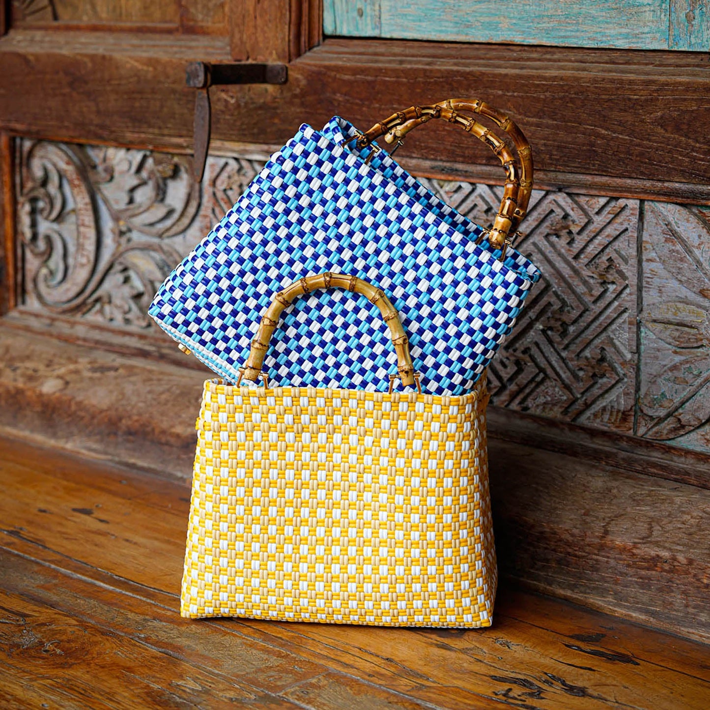 La bolsa de mano reciclada Tuku Sunset