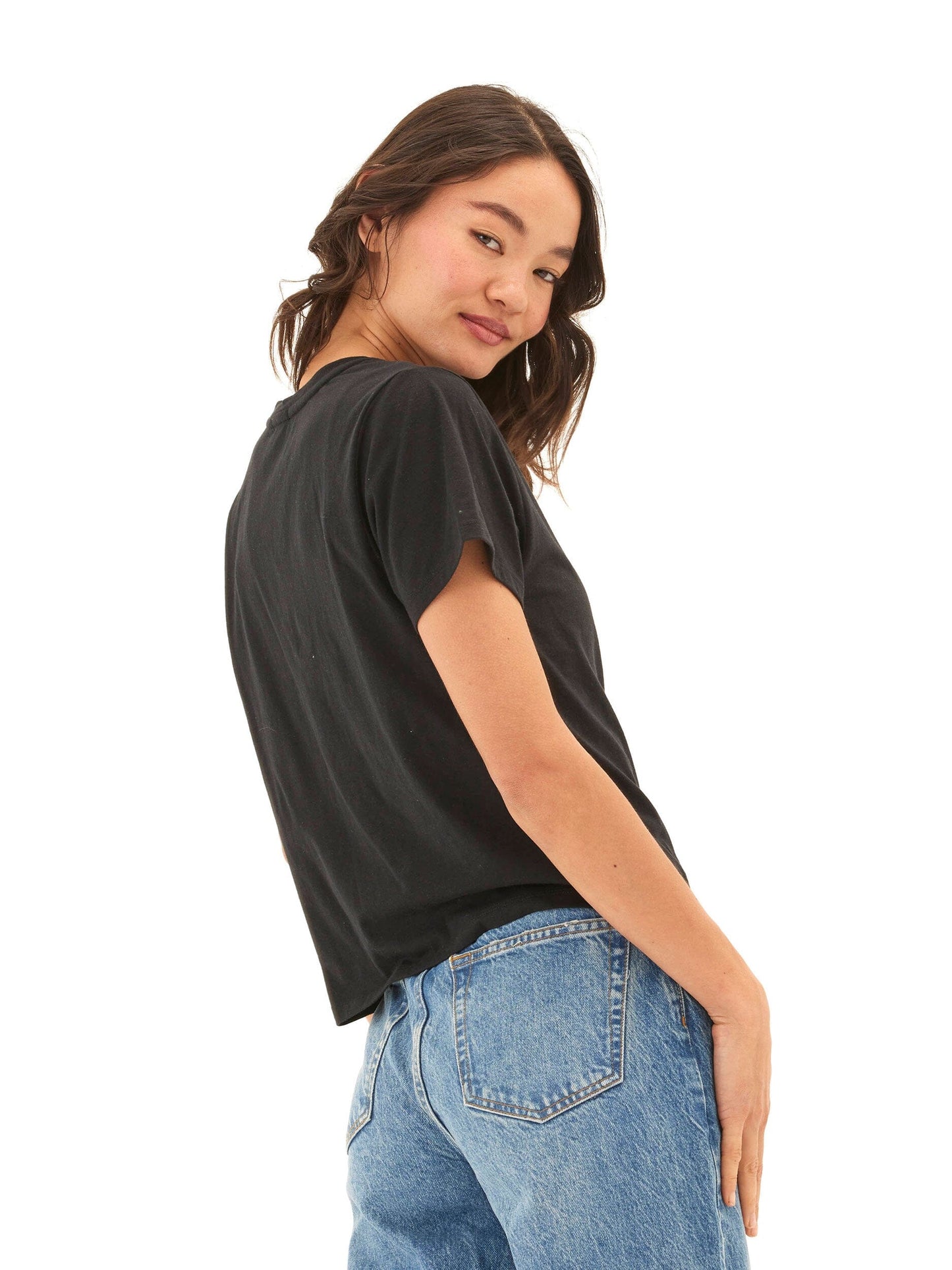 Camiseta Ada Triblend con cuello en V