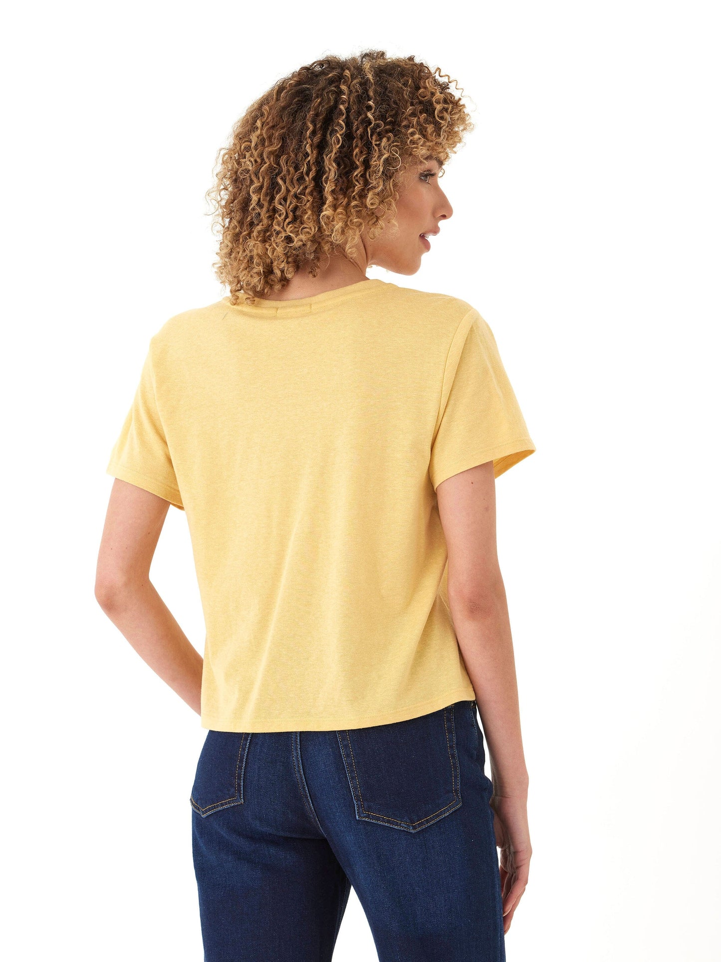 Camiseta Ada Triblend con cuello en V