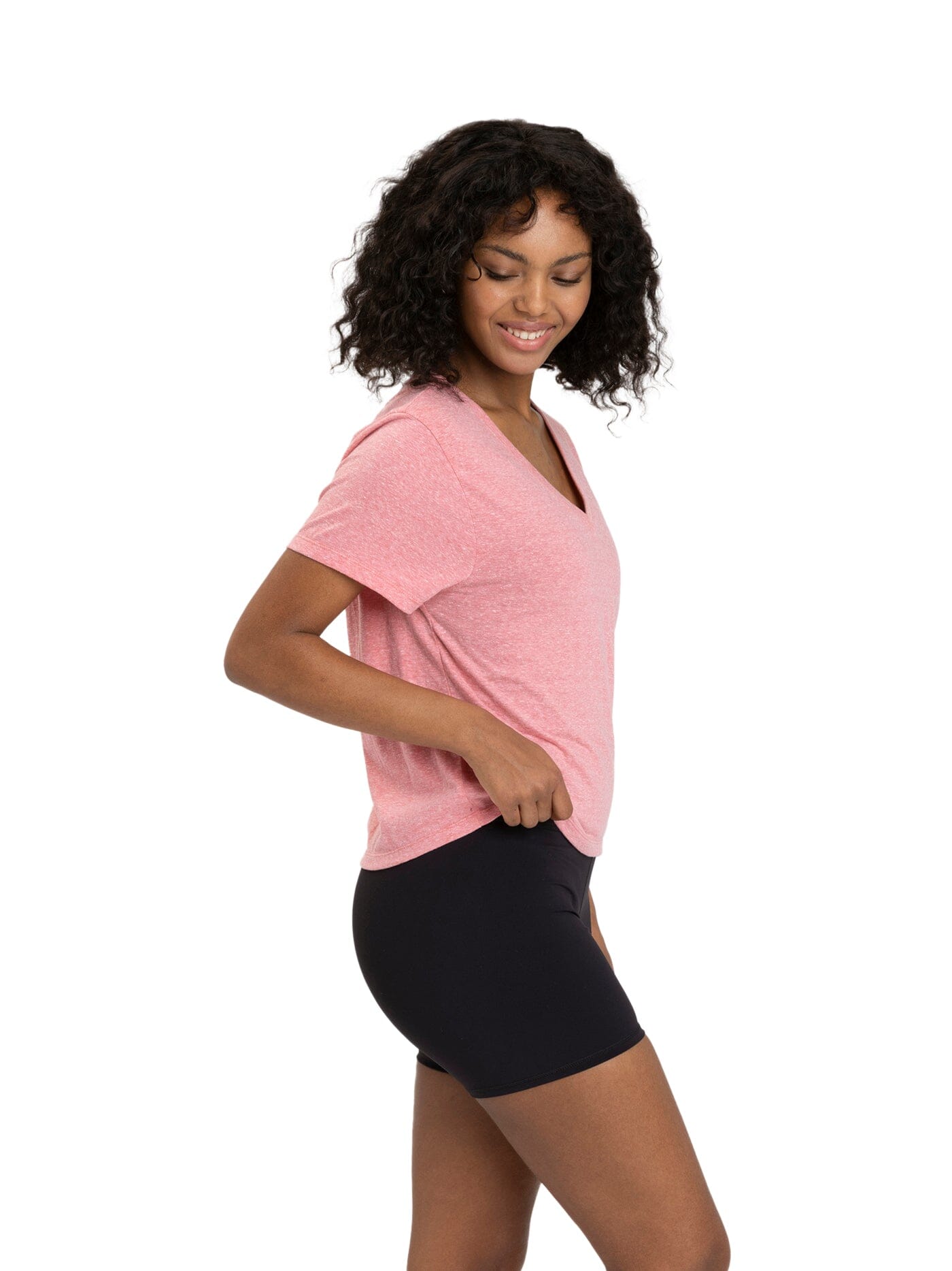 Camiseta Ada Triblend con cuello en V - 7