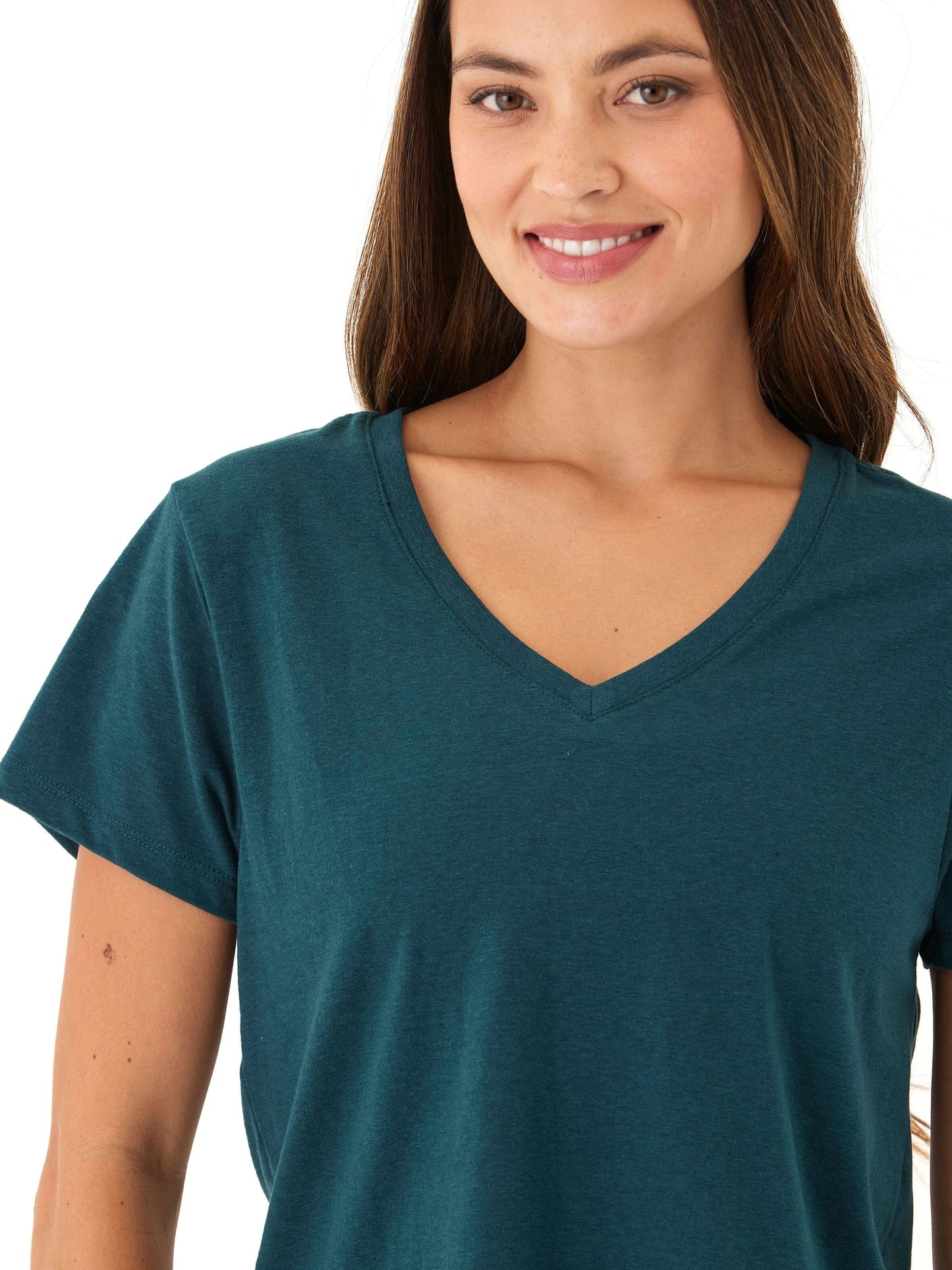 Camiseta Ada Triblend con cuello en V