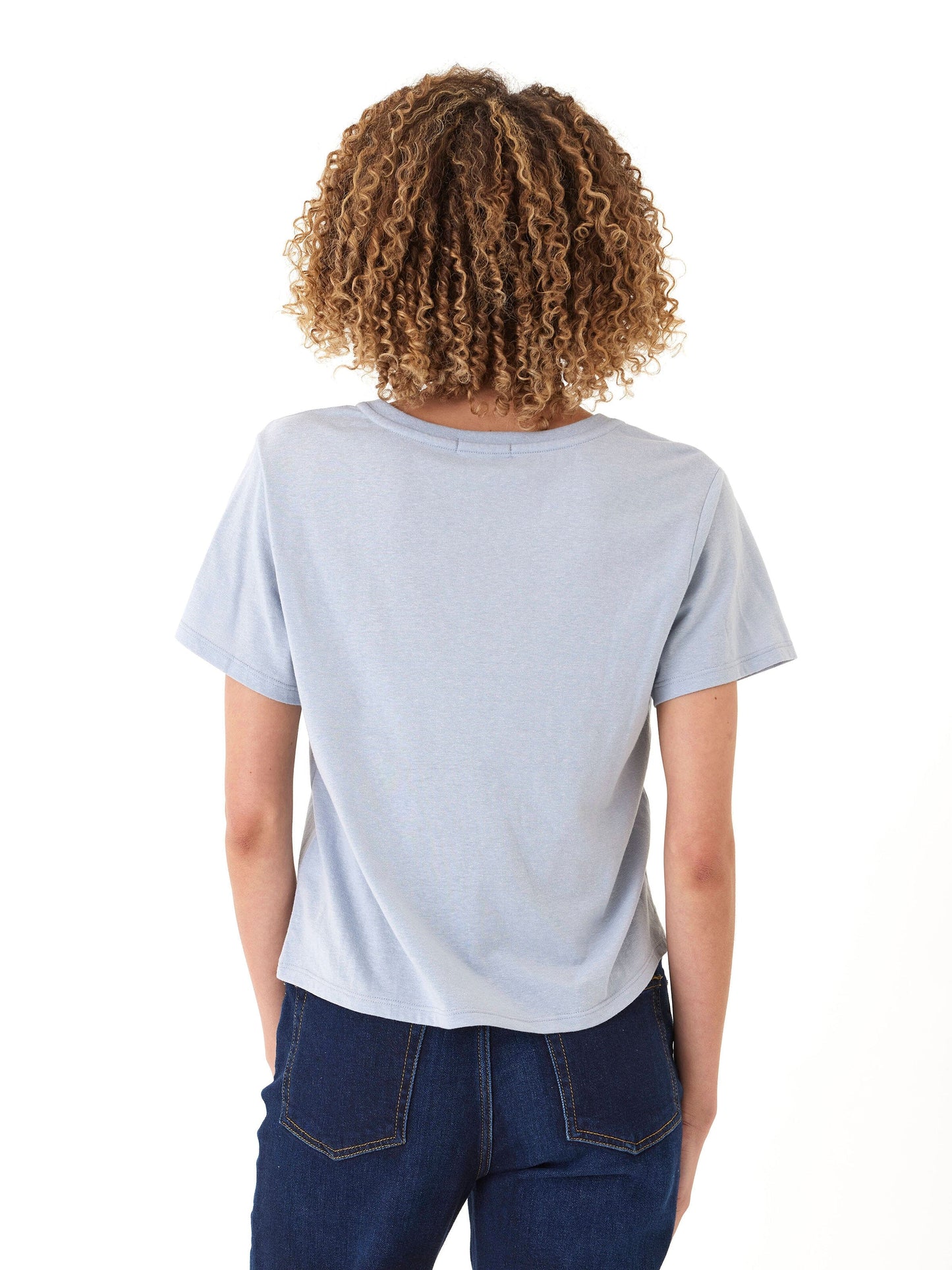 Camiseta Ada Triblend con cuello en V