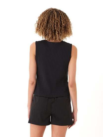 Emilia Organic Rib Crew Tank