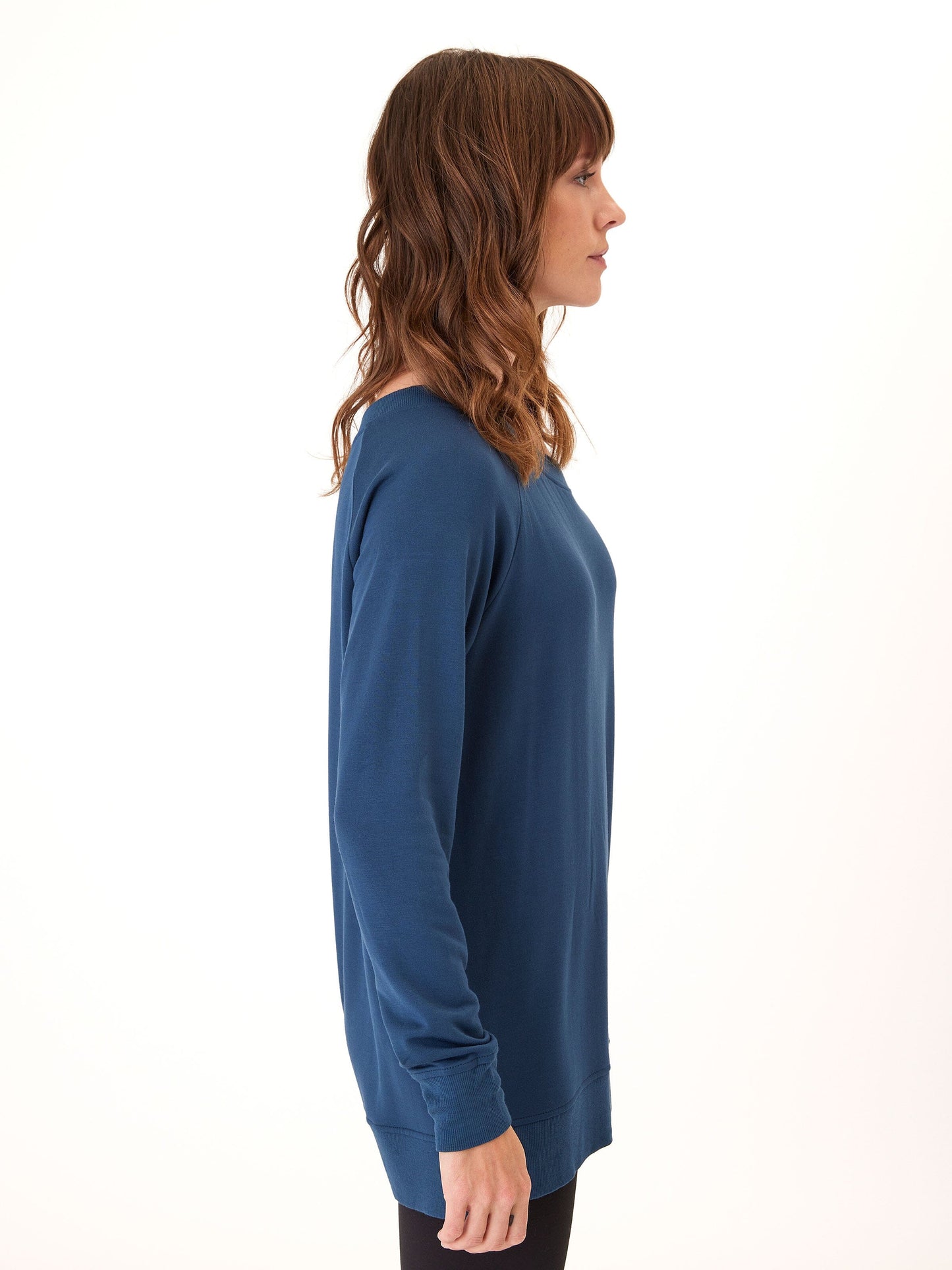 Sudadera Ohara Feather Fleece con hombros descubiertos