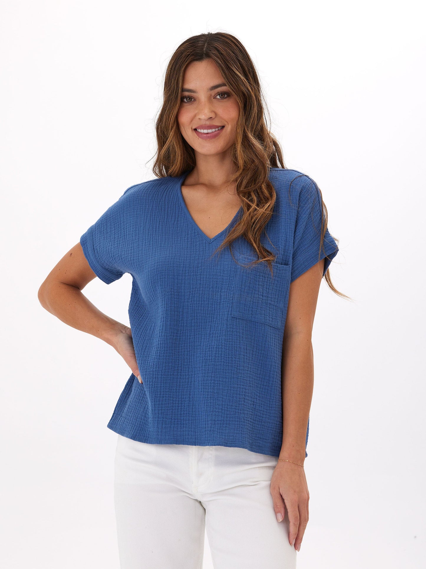 Top de gasa Celia