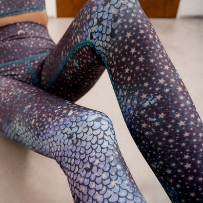 Sirena Reina Hada Pantalón Corto Turquesa