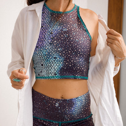 Sirena Hada Reina Teal Sirena Camiseta sin Mangas