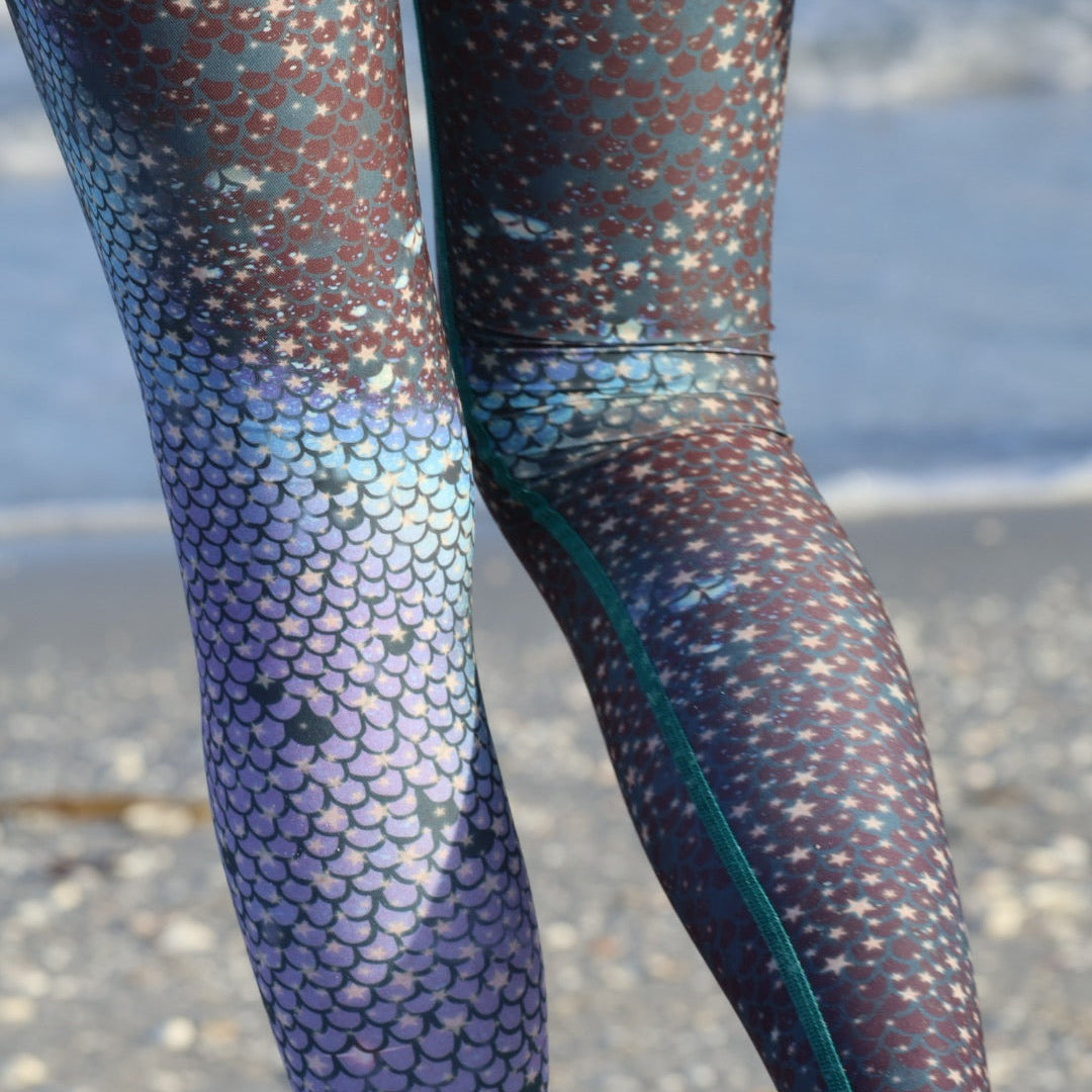 Sirena Reina Hada Pantalón Corto Turquesa