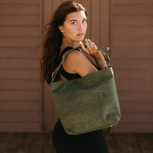 Bolso de hombro bohemio 
