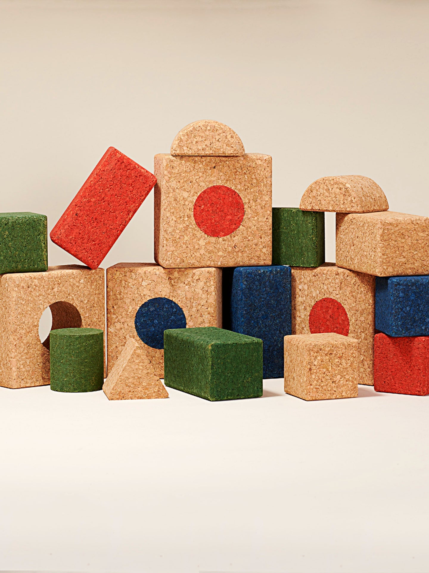 Bloques de construcción creativos para niños (multicolor, 20 piezas)