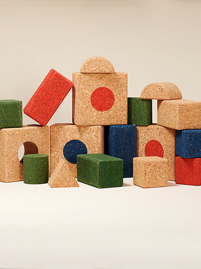 Bloques de construcción creativos para niños (multicolor, 20 piezas)