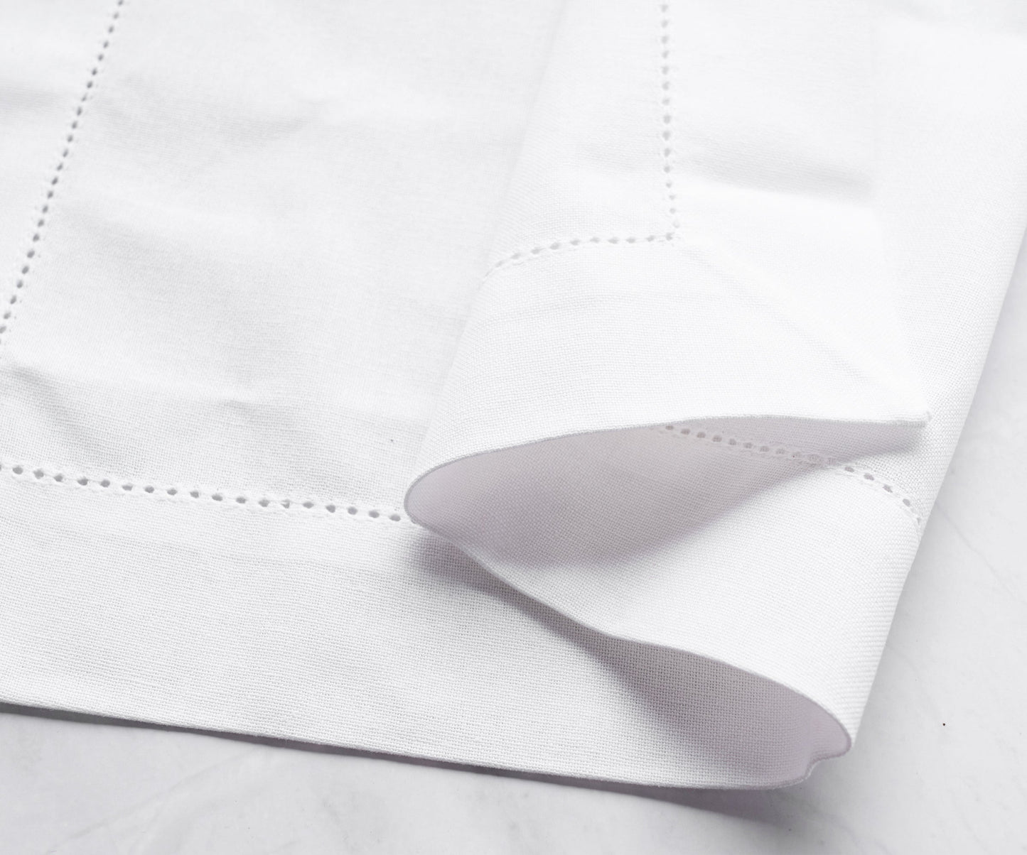 White Fabric Napkins - 22 inch
