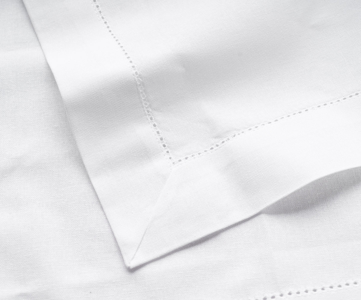 White Fabric Napkins - 22 inch