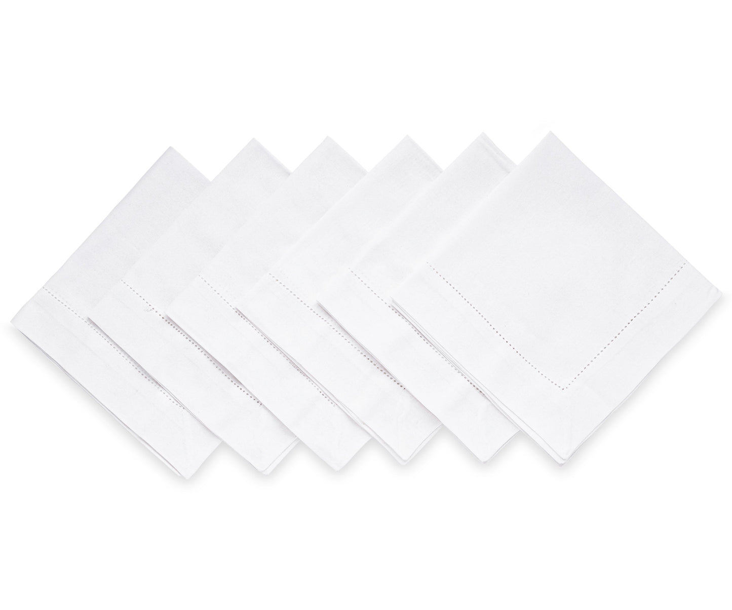 Servilletas con dobladillo - Servilletas de mesa - Servilletas de tela de algodón