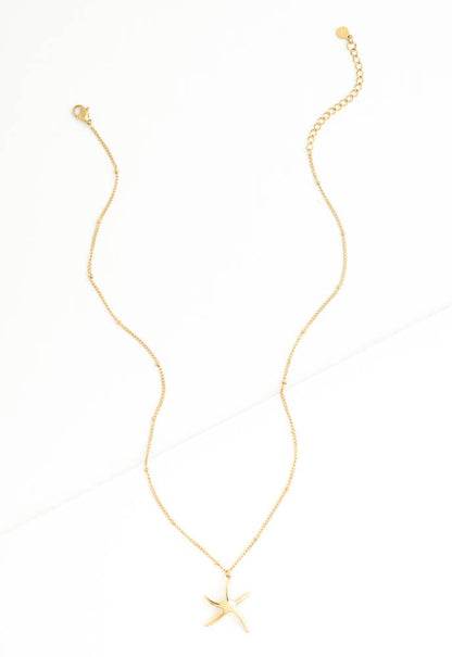 Collar Estrella de Mar Hope en Oro