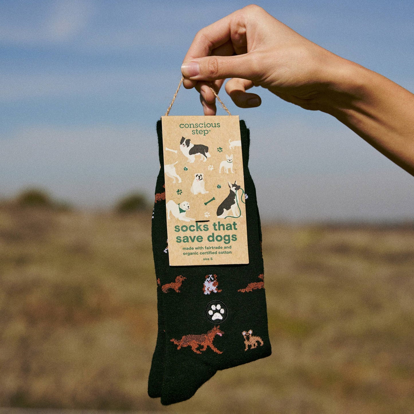 Calcetines que salvan perros (Paw Parade)