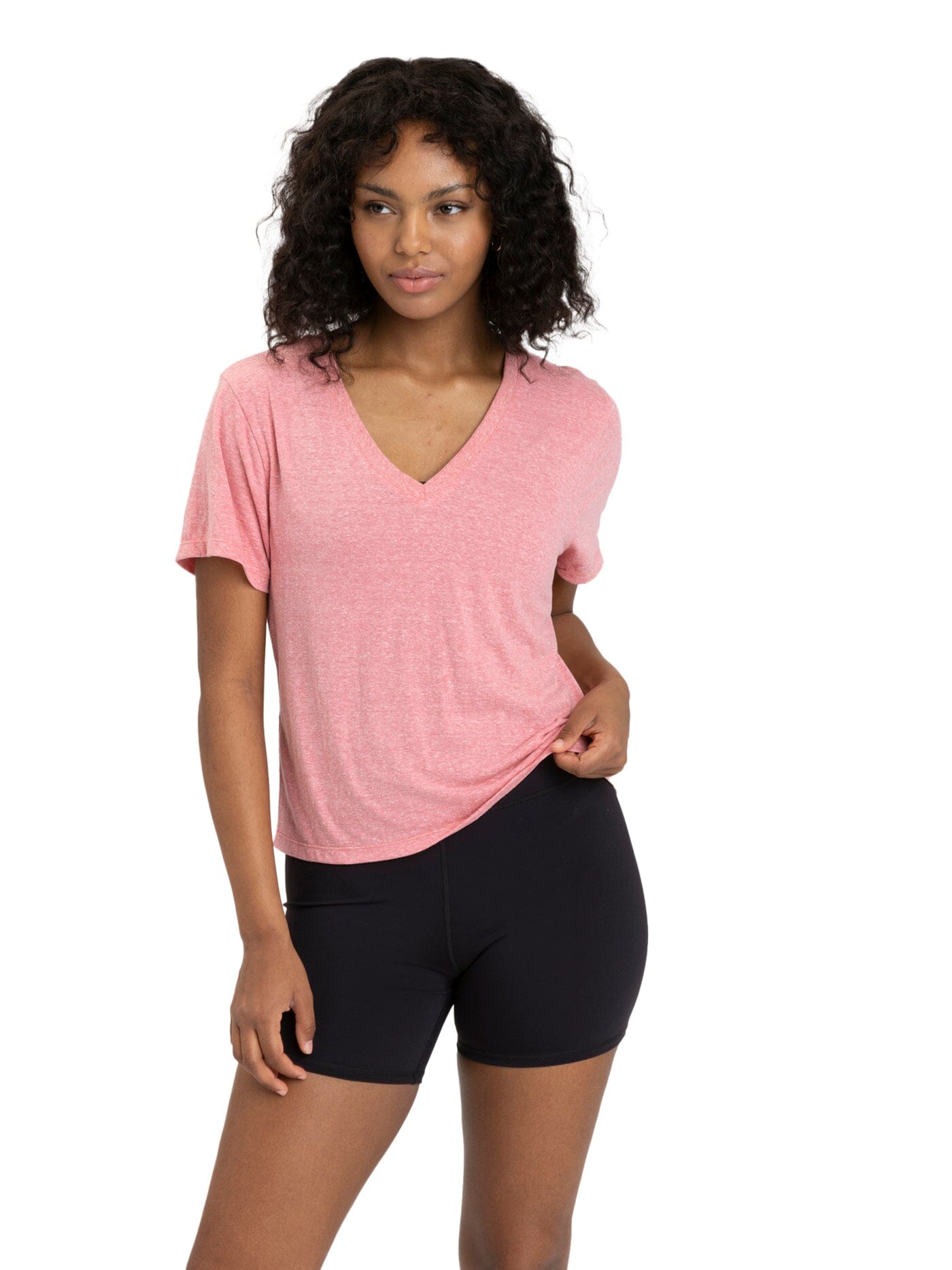 Camiseta Ada Triblend con cuello en V - 7