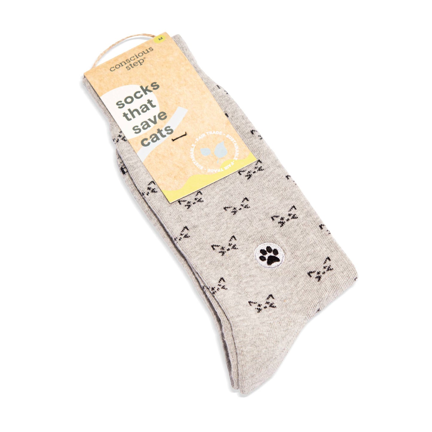 Calcetines que salvan gatos (Gatos grises)