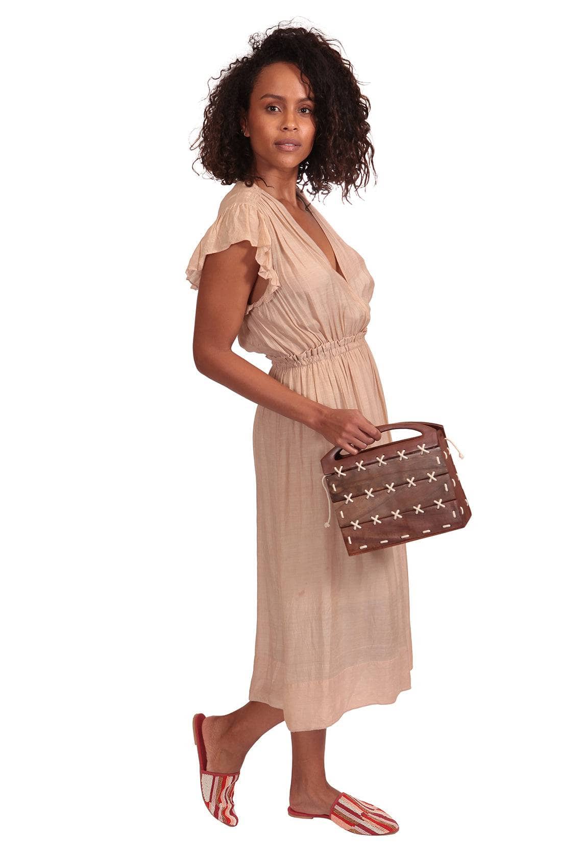 VESTIDO ADELAIDE CHAMPÁN