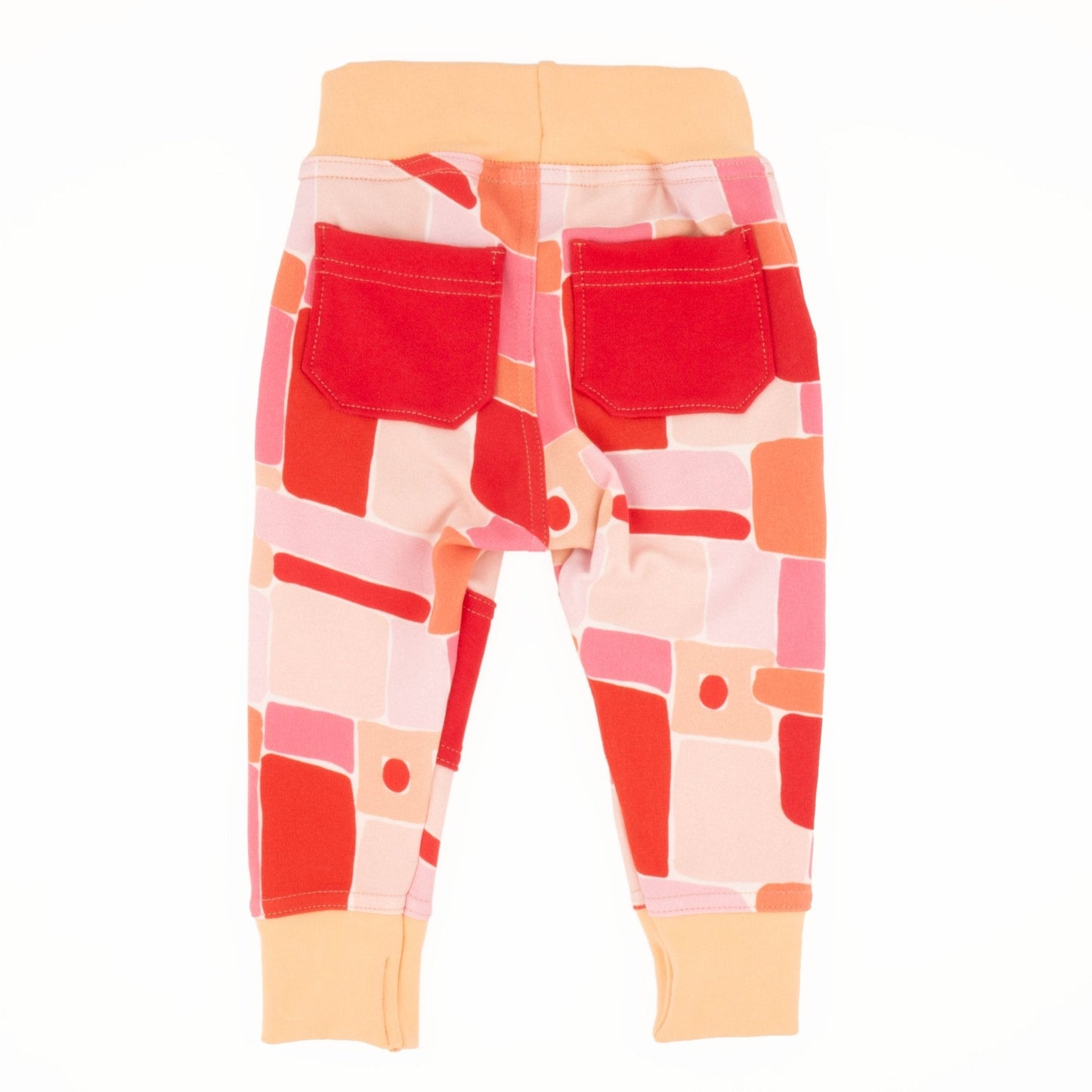 Pantalones deportivos con estampado de bebé