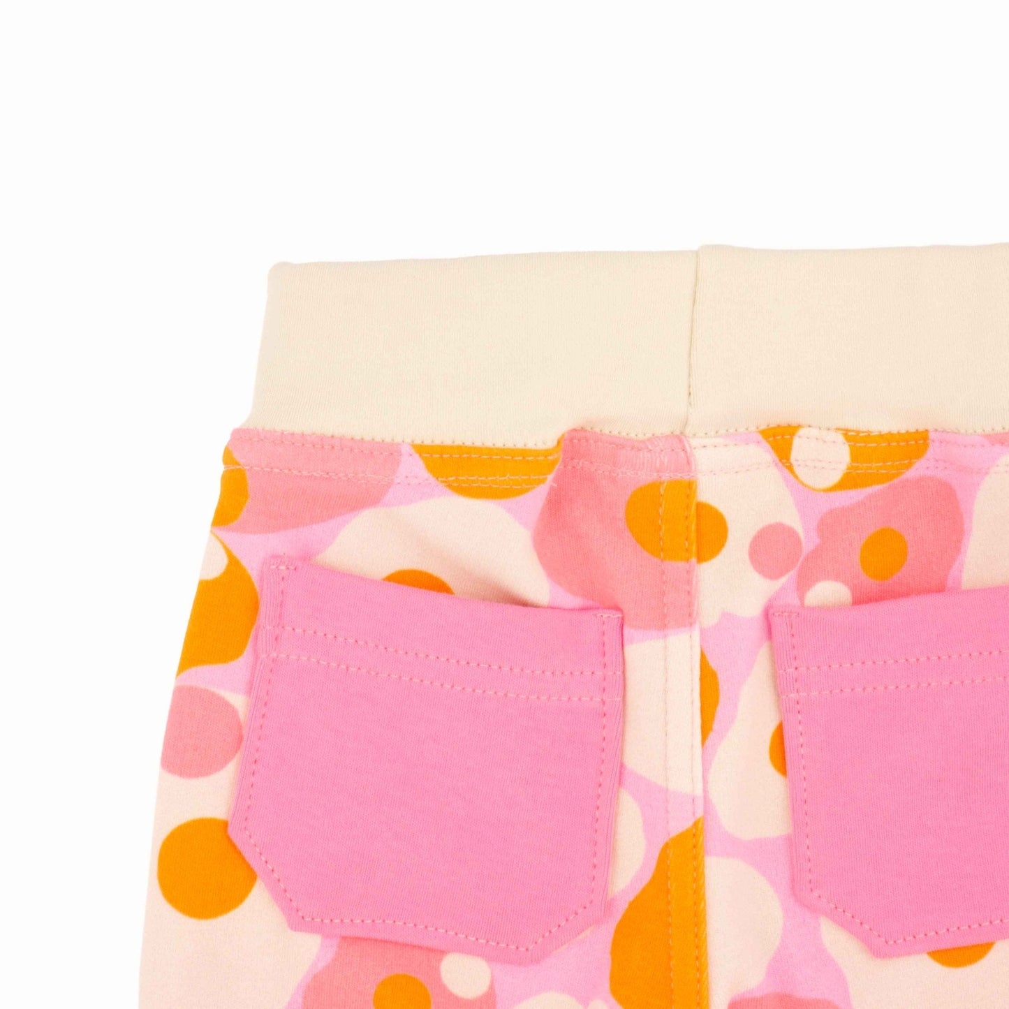 Pantalones deportivos con estampado de bebé