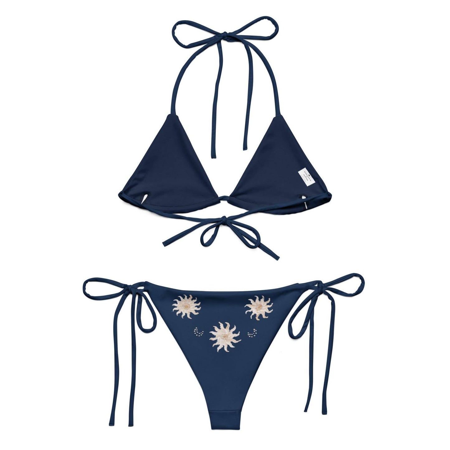 Vega String Bikini in Blue Copernicus
