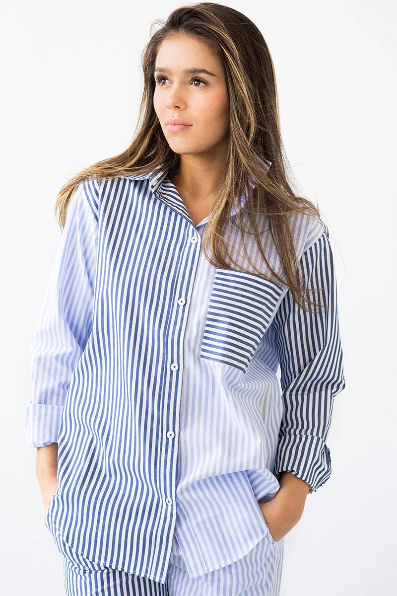 Conjunto largo Amalfi Stripes Resort