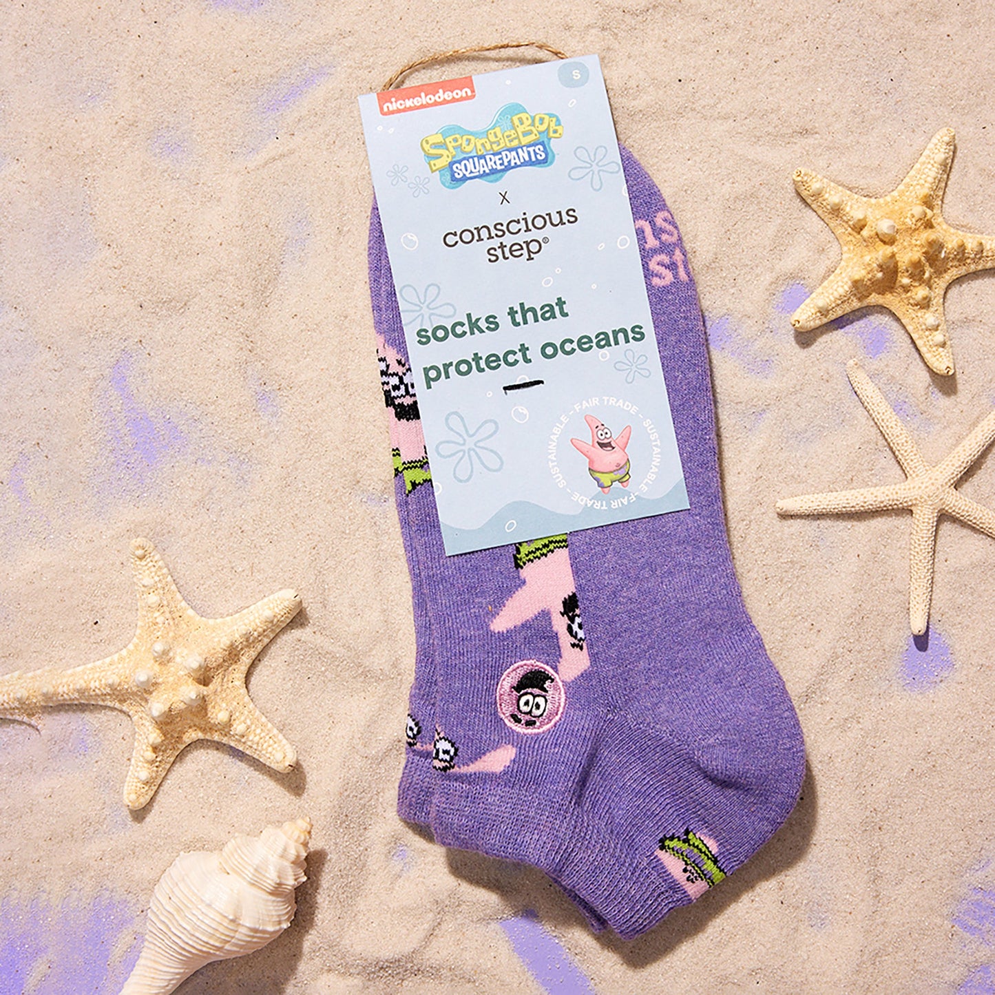 Calcetines Patrick que Protegen los Océanos