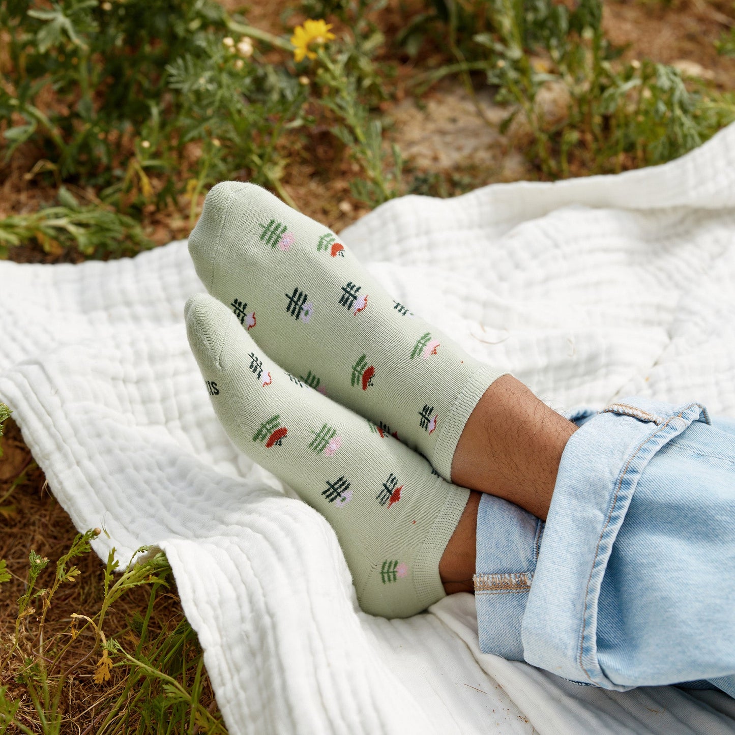 Calcetines que plantan árboles