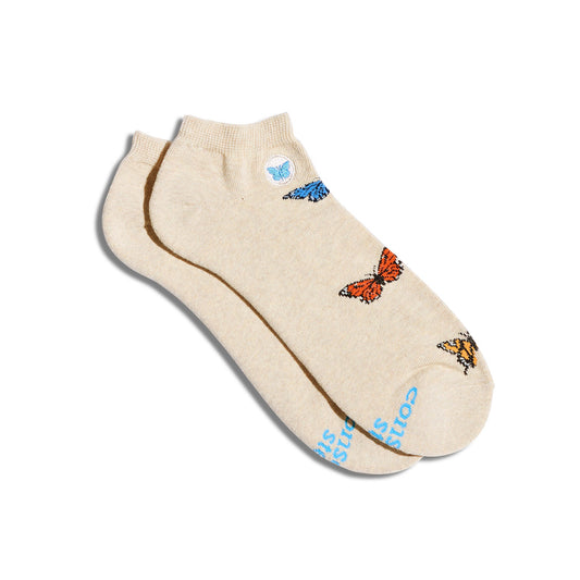 Calcetines que protegen a las mariposas