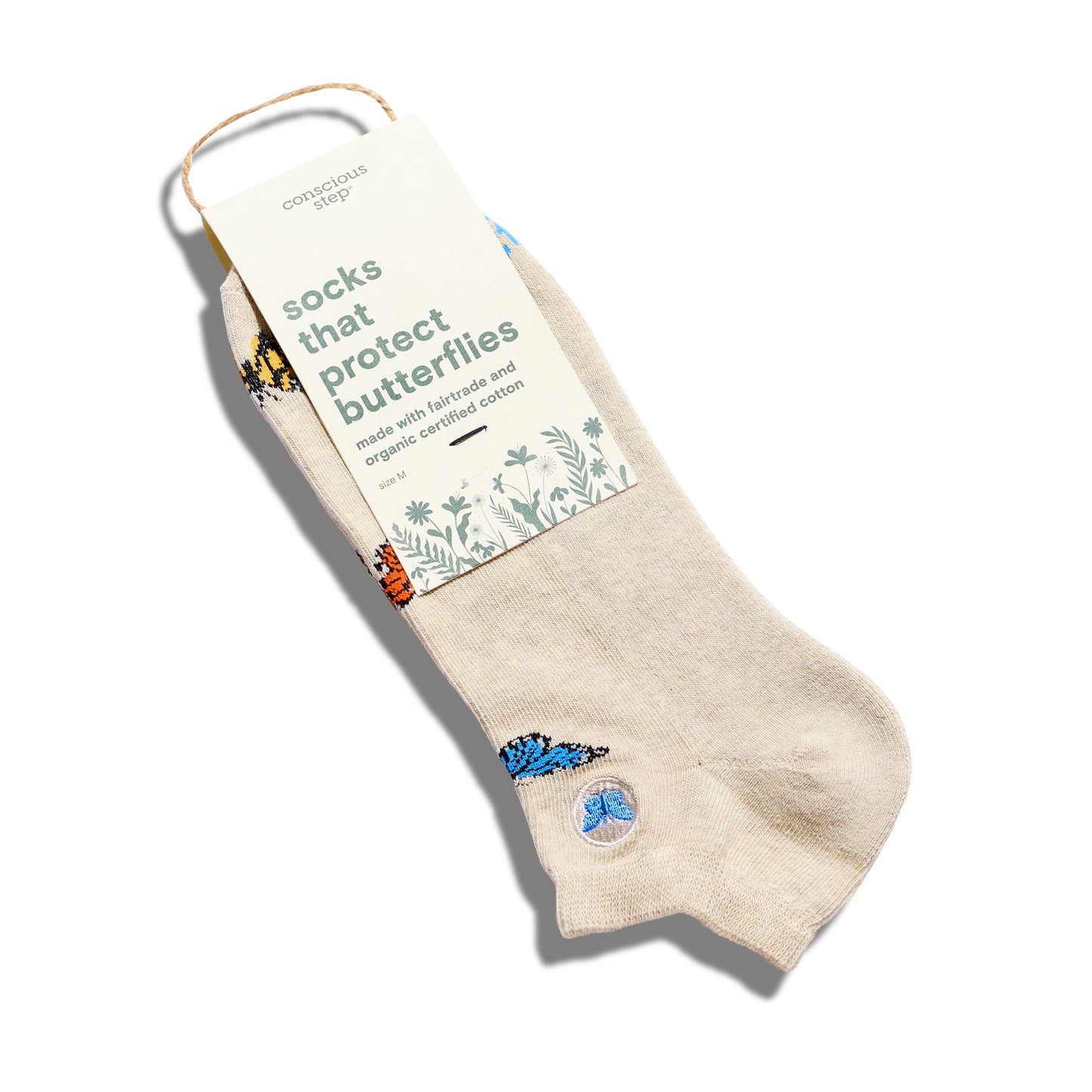 Calcetines que protegen a las mariposas