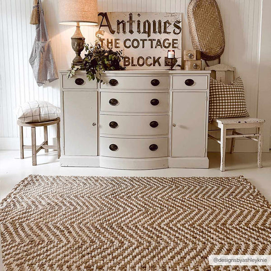 Alfombra de yute Aren