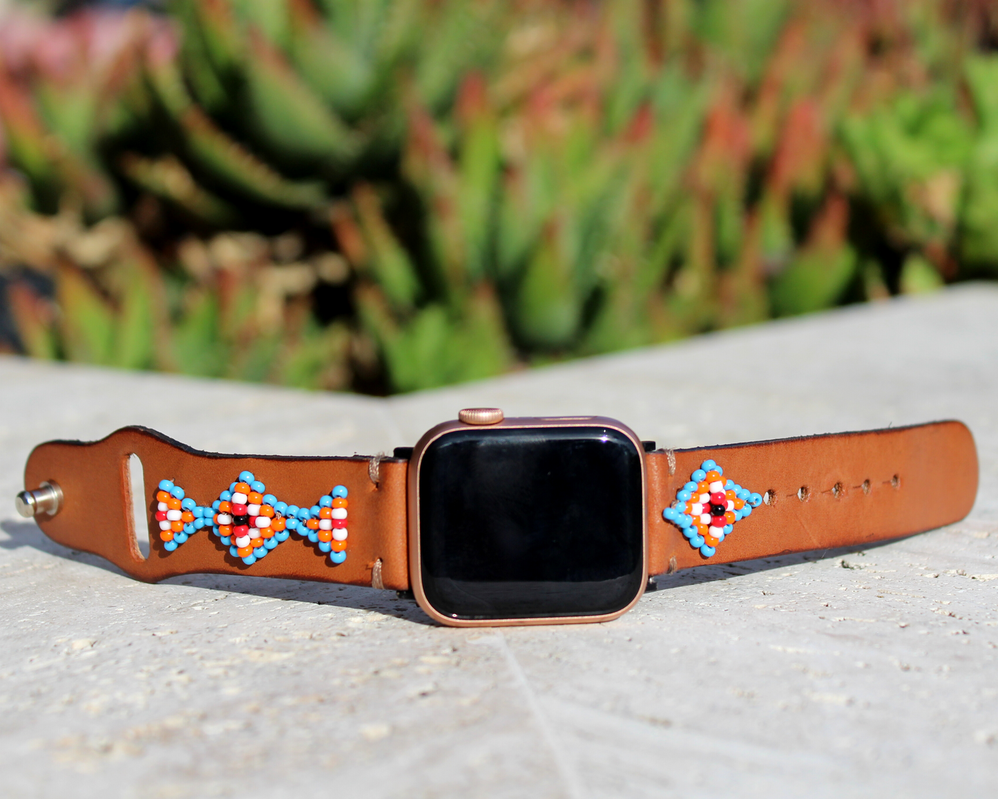 Correa azul Vogue para Apple Watch