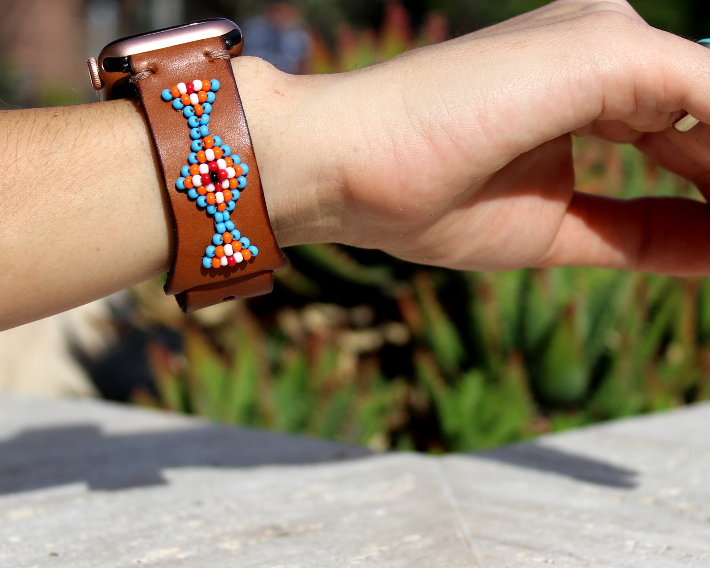 Correa azul Vogue para Apple Watch