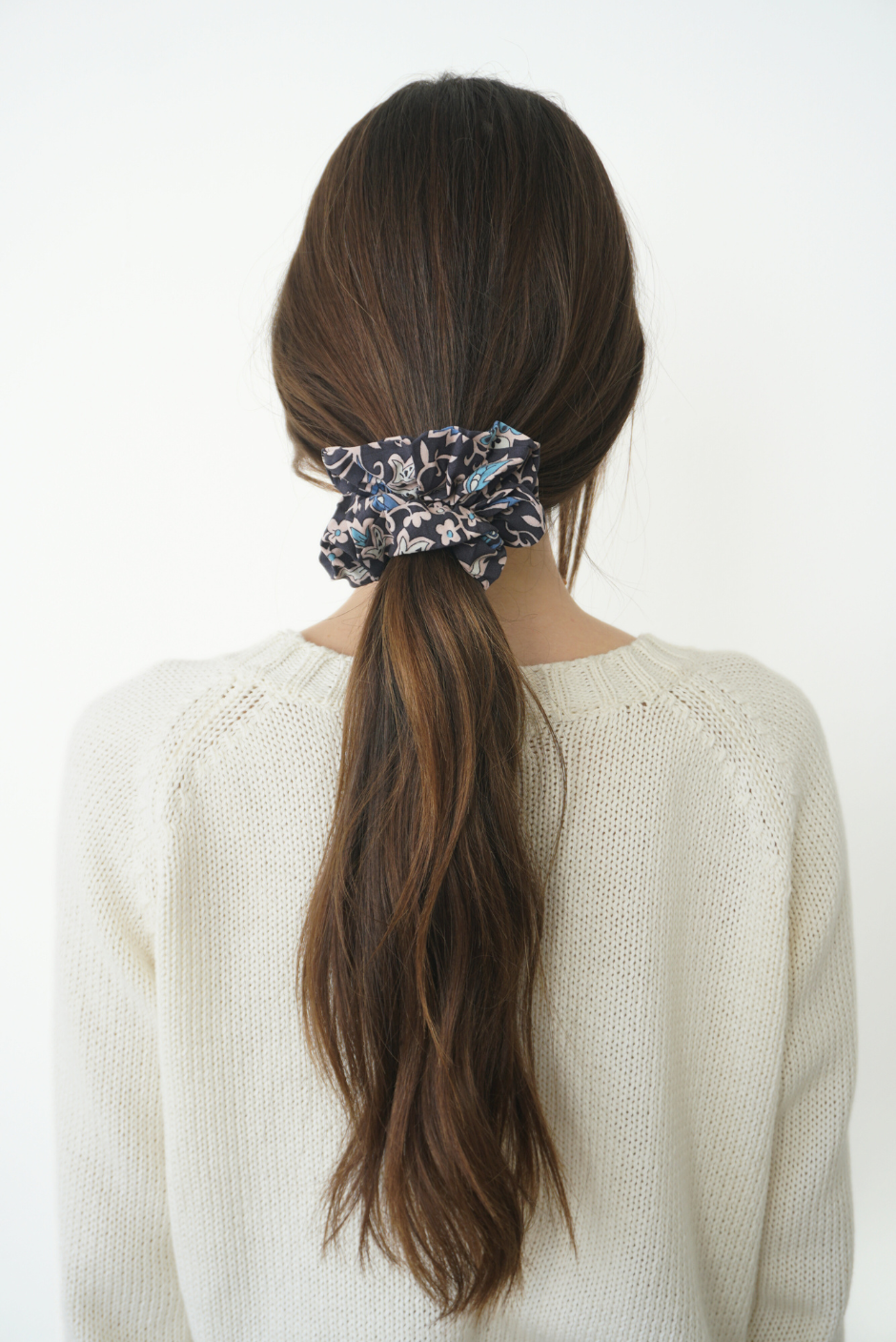 Coletero Babe con estampado floral azul marino